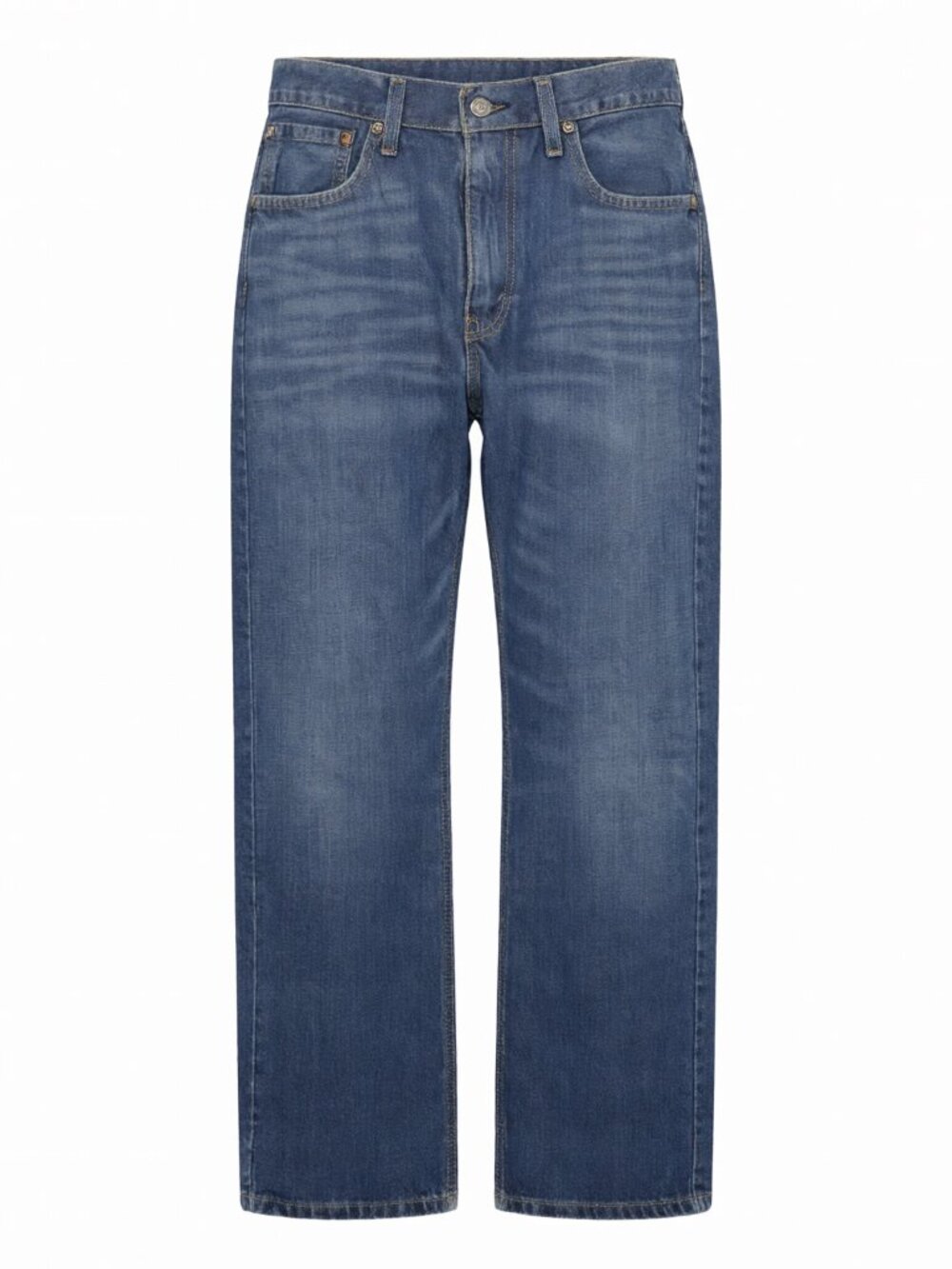 Levi's Men's 527 Slim Bootcut Jeans W36 L30 Blue Denim Cotton Size 36